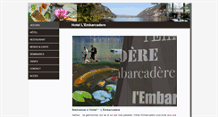 Desktop Screenshot of hotelembarcadere.com